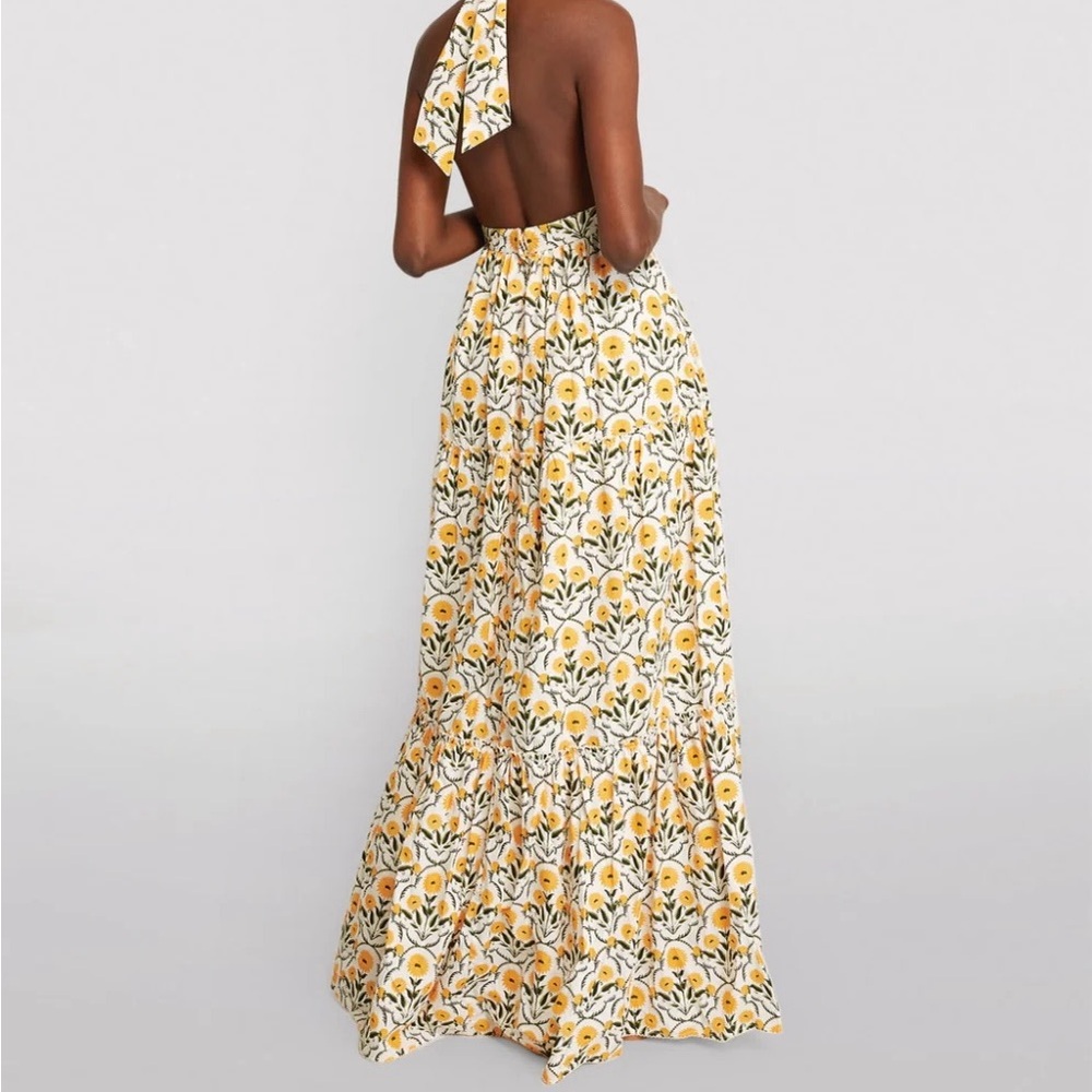 Agua by Agua Bendita Naranja Dress in Banana Floral - Picture 4 of 6
